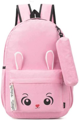 Dowet BUNY-BKPACK-PINK-1PC-K_4_10 10 L Backpack(Pink)