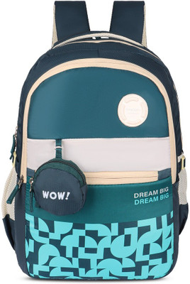 Priority 20 Inch Global 002 Printed College Green 40 L Backpack(Green)