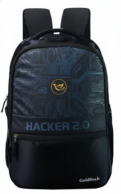 Goldfinch 2 Main Compartment, Front Chain Pocket & + Free Premium Shoe Bag for Men & Women 25 L Laptop Backpack(Blue)