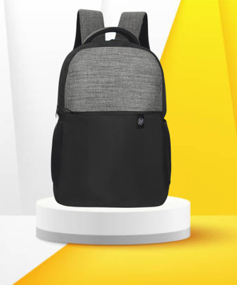 HP Medium 25 L Laptop Backpack 15.6-inch Trolley Pass-Through; Padded Back Panel 25.6 L Trolley Backpack(Black, Grey)