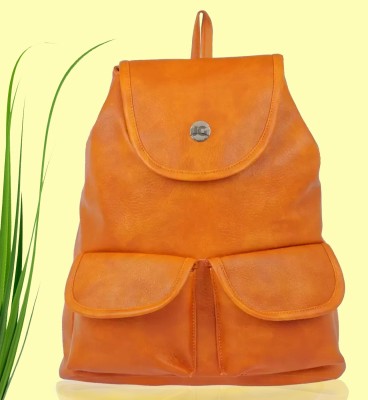 JG Shoppe JGBPMD05 10 L Backpack(Orange)