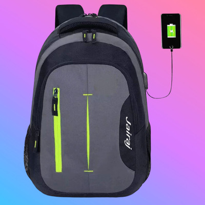 JairaJ backpack bag laptop bag school backpag(19*14) 34 L Laptop Backpack(Black)