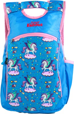 Mike Smily kiddos toddler Backpack-Unicorn Theme 12 L Trolley Backpack(Blue)