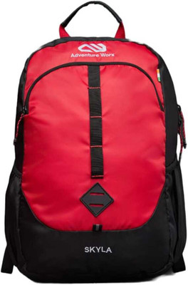 Adventure Worx Skyla Backpack 20 L Backpack(Red)