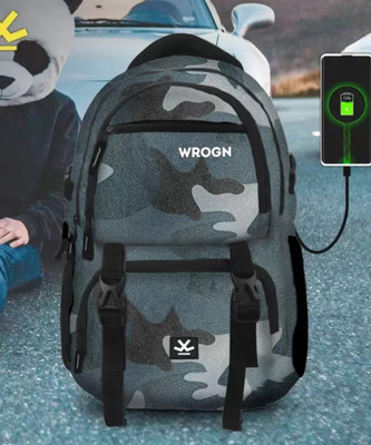 WROGN Laptop Backpack 40 L Laptop Backpack(Multicolor)