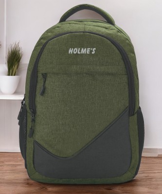 HOLME'S Everyday Backpack ,Ultra Lightweight Backpack for Women and Men(1025) 25 L Laptop Backpack(Green, Black)