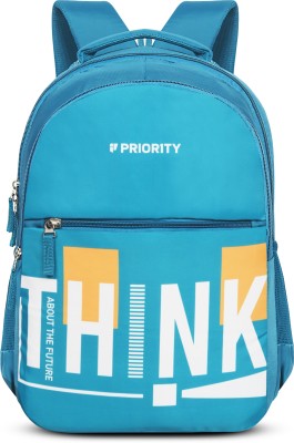 Priority Polyester Magnet 005 Printed College 30 L Backpack(Blue)