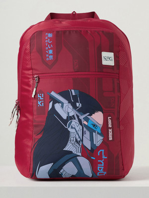 Wildcraft Cyber_Punk 1.0 Zera Red 35 L Backpack(Red)