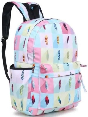 AshCrafzee School bag for girls | School bag for kids 15 L Laptop Backpack(Green)