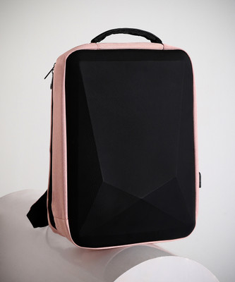 French Accent Men's The CityStride Backpack - Blush Pink 15 L Backpack(Pink)