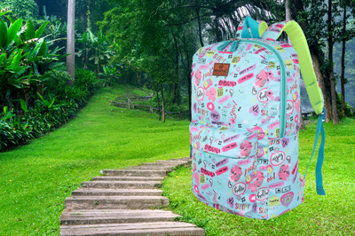 newtal Girl's casual backpack bag 35 L Laptop Backpack(Multicolor)