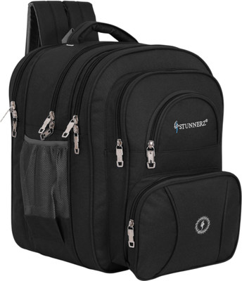 STUNNERZ Stylish School Bag for Boys & Girls of Class 5th-10th Waterproof Bag 50 L Backpack(Black)