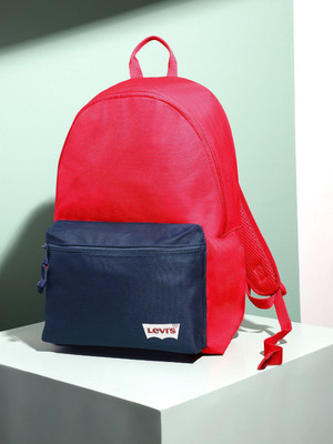 LEVI'S Men Backpack - 17 ltr 23 L Backpack(Red)