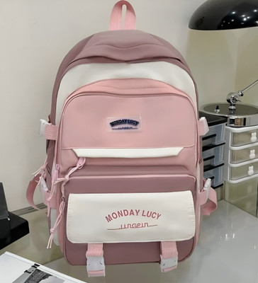 arisen Classic Backpack for Daily Use 35 L Backpack(Pink)