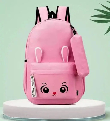 anu fashion Fashion Backpack for Girls Women Backpack College Bag for Girls 15 L Backpack(Pink)