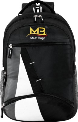 MASTBAIGS 35L Backpack/school bag/college bag/office bag/laptop bag/unisex pack 35 L Backpack(Black)