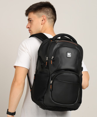 HRX by Hrithik Roshan SELTOS Unisex Bag with rain cover Office/School/College/BusinessA-40L 40 L Backpack(Black)