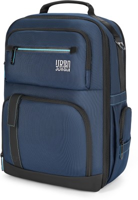 Urban Jungle by Safari Shuttle 24 L Laptop Backpack(Blue)