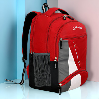 Softmax Large 35 L Backpack School/College Office Casual Waterproof bag BOY AND GIRL 35 L Backpack(Red)