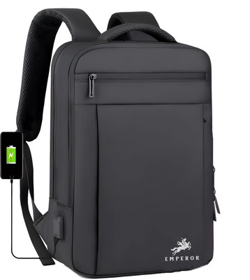 Emperor Multi-purpose backpack With USB charging Port Laptop bag/Office bag/College bag 32 L Laptop Backpack(Black)
