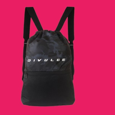 divulge Stylish Backpavk For Men & Women 10 L Backpack(Black)