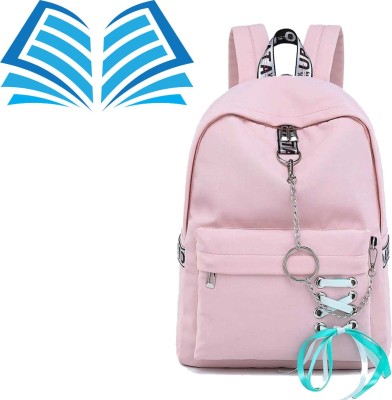 Reprox Backpacks For Girls Latest Backpacks For School College Office Travel 25 L Backpack(Pink)