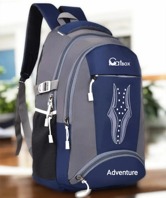 Catbox Boys & Girls Multipurpose Bag for school, colleges office travel 30 L Backpack(Blue)