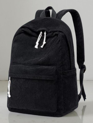 teriff School College Travel Backpack For Women's/Girls 25 L Backpack(Black)