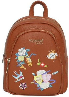 hamster london Millionaire Victoria Backpack - Camel 10 L Backpack(Brown)