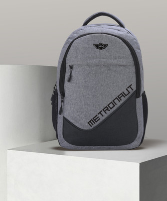 METRONAUT Khadi Textured Hi storage 30 L Laptop Backpack(Grey)