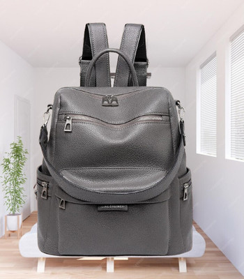 TrueArch Women Backpack Student Backpack Lightweight Comfortable 28 L Backpack(Grey)