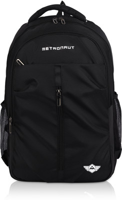 METRONAUT Unisex Padded Office/College Backpack for 15.6 inch laptop 32 L Laptop Backpack(Black)