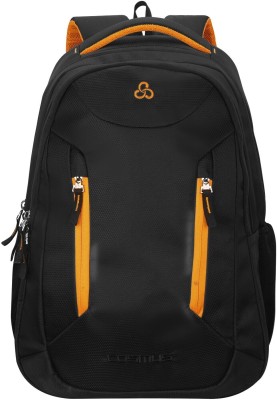 Cosmus Sliden 38L Large Laptop Backpack With 2 Compartments Black 38 L Laptop Backpack(Black)