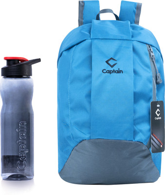 CAPTAIN BAG 05 10 Litter With Refresh Water Bottle 10 L Backpack(Blue, Black)