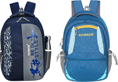 FLYSACK Everyday Versatile Casual Durable Stylish Multi-Purpose Classic Backpack 35 L Backpack(Blue, Blue)