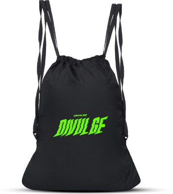 divulge BLK MONSTER DRAWS_11 18 L Backpack(Black)