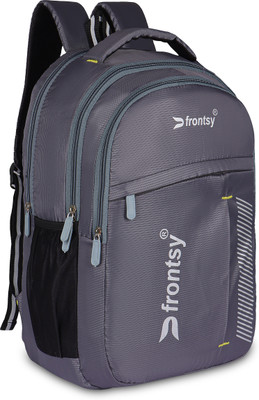 Frontsy Pack of 2 School College Travel Backpack Bag 35 L Laptop Backpack(Blue, Grey)