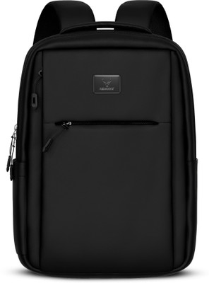 REDHORNS With 15.6 inch water resistent unisex laptop backpack 25 L Laptop Backpack(Black)