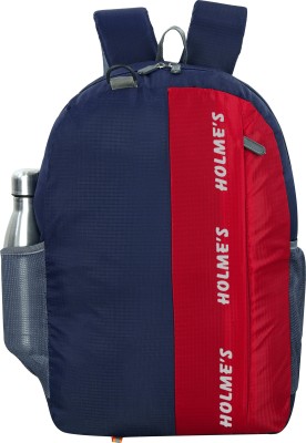 HOLME'S Backpack 1011 Small 25 L DayPack BagPack For Daily Routin 25 L Backpack(Blue, Red)