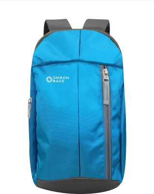 OMRON BAGS Stylish Outdoor Mini Backpack For Unisex Daypack With Water Resistance Fabric 12 L Backpack(Blue)