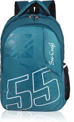 SEE-CRAFT LARGE 35LTR laptop backpack 35 L Backpack(Blue)