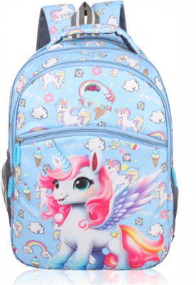 Kstyle School Bag – Lightweight, Durable & Stylish Backpack for Kids (3-9 Yrs) 24 L Backpack(Blue)