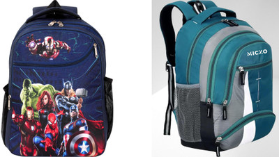 KEROSTO Comfortable Durable Backpack for Daily Commute of School College Office 30 L Backpack(Multicolor)