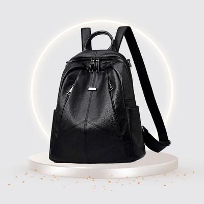 WomenBuzz 25 L Backpack Cute Style Female Student Waterproof Anti Thief School Backpack 25 L Backpack(Black)