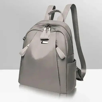ACOME Stylish backpacks for women latest college/School bags for girls Small 15 L Backpack(Grey)