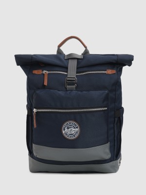 JACK & JONES Logo Print Casual 22 L Backpack(Blue)