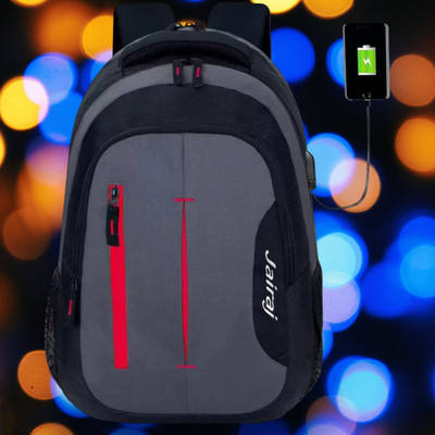 JairaJ backpack bag laptop bag school backpag(19.1*14) 38.1 L Laptop Backpack(Red)