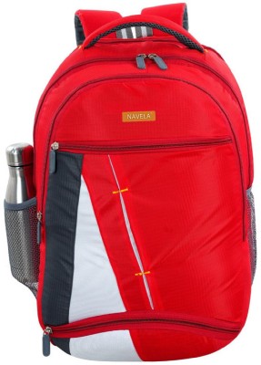 NAVELA RED COLOUR PRIMIUM BAG FOR UNISEX | Backpack for college | SCHOOL 15 L Backpack(Red)