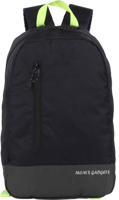 MOM'S GADGETS Backpack 1017 Light weight Upto 15.6 Inch Laptop Backpack 16 L Backpack(Black, Grey)