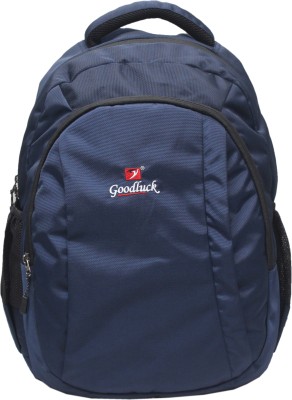 Goodluck Casual Backpack | College School Waterproof | Travel Bags | 38L with Raincover 40 L Backpack(Blue)